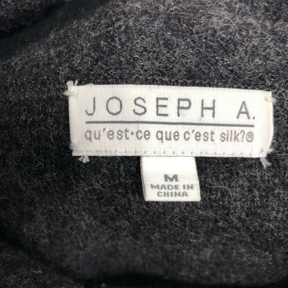 JOSEPH A Gray boiled wool button down jacket - Picture 4 of 8